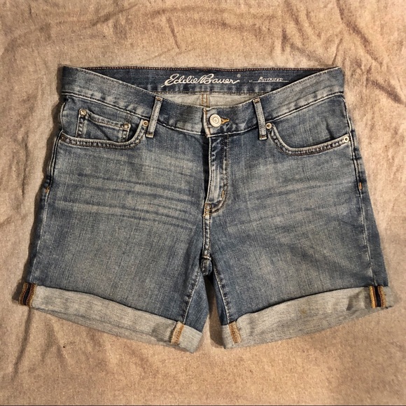 eddie bauer jean shorts
